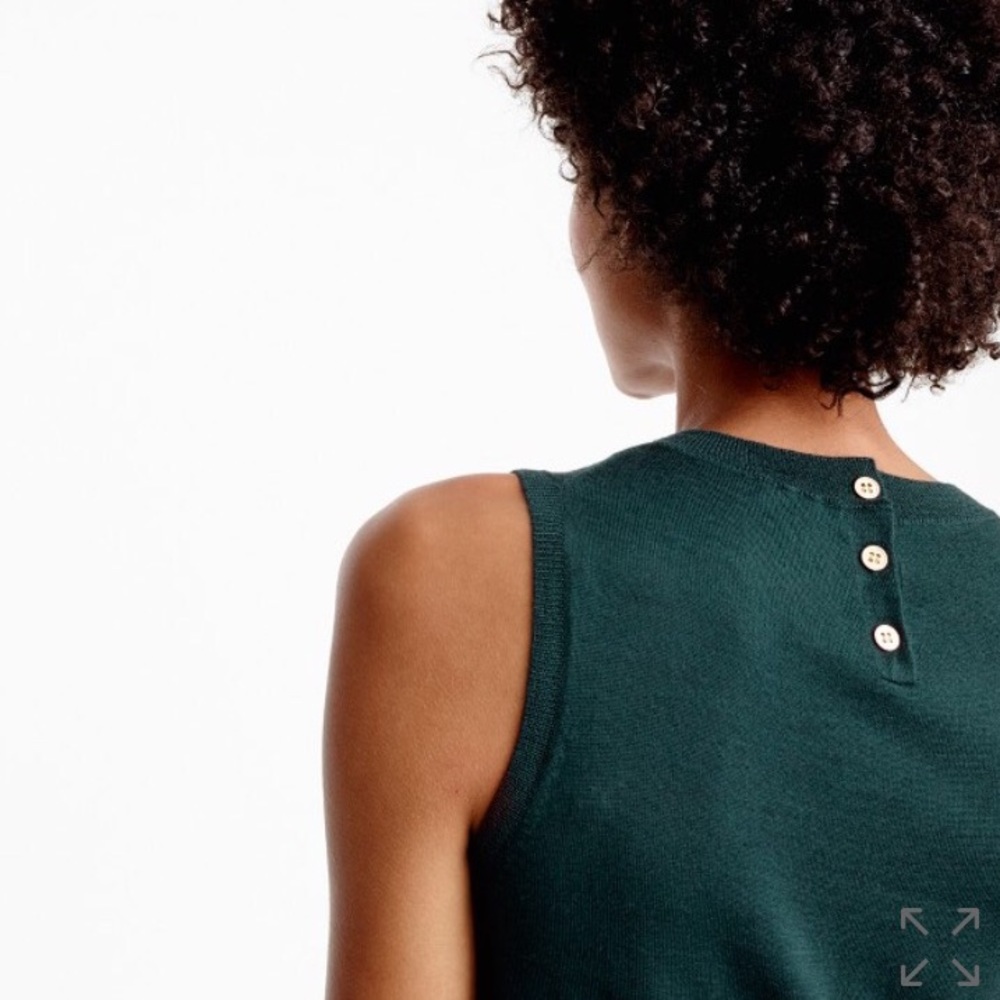 J. Crew Lightweight Jackie Sweater Shell (Navy)